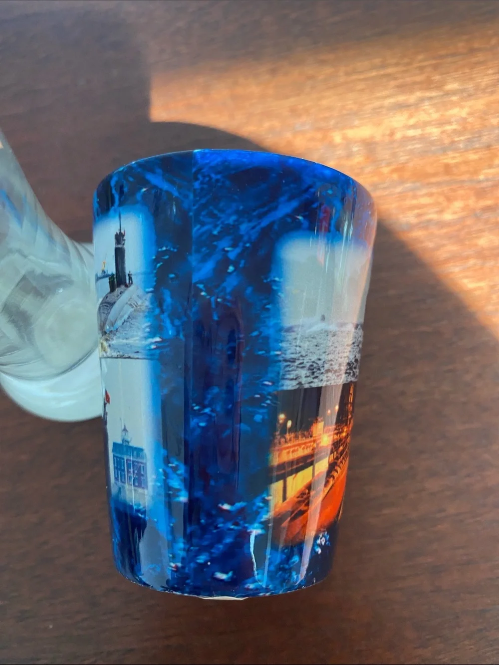 Set of 3 Shot Glasses Switzerland Grand Canyon Groton Connecticut